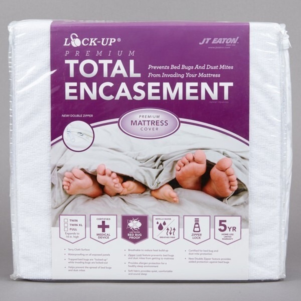 Mattress Encasement Cover Protection Zipper Waterproof Bed Bug Proof Cal King